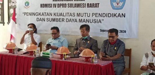 SERAP ASPIRASI PENDIDIKAN KOMISI IV DPRD SULBAR KE MAMUJU TENGAH