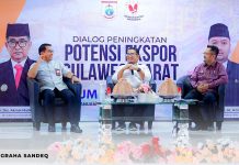 DISDAGPERINKOP-UKM PROVINSI SULBAR GELAR DIALOG PENINGKATAN POTENSI EKSPOR SULBAR
