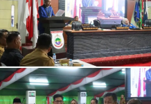 Bonggalangi Anggota DPRD Sulbar Hadiri Rapat Paripurna Penyampaian Keputusan Penyempurnaan Ranperda APBD-P TA 2023