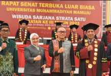 Ketua DPRD Sulbar Hadiri Wisuda S1 Angkatan ke III UNIMAJU