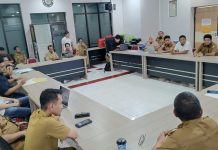 Cek Progres Pelaksanaan DBH Sawit, Dinas PUPR Sulbar Rakor Bersama Dinas PU Kabupaten