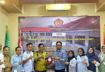 Perkuat Kolaborasi, KPID Sulbar Sambangi Unimaju