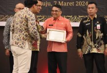 Pemprov Sulbar Raih Penghargaan Peringkat Pertama Penilaian BMD Tahun 2023