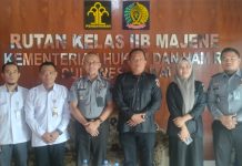 Didepan Ketua Bawaslu, Karutan Majene Harap Semua Warga Binaan Nyoblos di Pemilu 2024