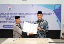 Kolaborasi Pemerintah dan Perguruan Tinggi, Pj Gubernur Sulbar Prof Zudan Bersama Perguruan Tinggi Se- Sulbar Teken MOU