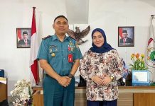Ketua DPRD Sulbar Terima Kunjungan Komandan Pangkalan TNI AL Mamuju