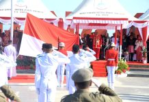 Upacara Kemerdekaan RI ke-79 di Anjungan Manakarra, Pj Bahtiar : Ini Kemerdekaan Masyarakat