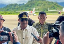 Penerbangan Rute Mamuju-Balikpapan, Pj Bahtiar Harap Dapat Menjadi Peluang Bisnis dan Investasi