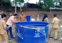 Pemprov Sulbar Hadirkan Prototype Bioflok dari Fiber yang diciptakan oleh Pj Bahtiar