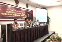 KPU Sulbar Gelar Rakor Persiapan Bakal Calon, Pemilihan Serentak Tahun 2024
