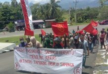 Perusahaan Tambang Pasir di Sungai Sampaga Diduga Palsukan Tanda Tangan Warga