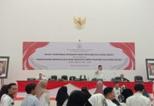 Sehari Jelang Pelantikan, Sekretariat DRRD Sulbar Gelar Gladi Bersih Pelantikan Anggota DPRD Sulbar Periode 2024-2029