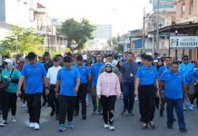 Hadiri Jalan Sehat Rangkaian Pekan Keselamatan Jalan, Pj Bahtiar : Selamat Hari Perhubungan Nasional