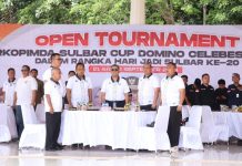 Sekprov Sulbar Buka Event Turnamen Domino Forkopimda Sulbar Cup Celebes-Borneo 2024
