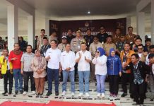 Kapolresta Mamuju Hadiri Deklarasi Kampanye Damai Pilkada Mamuju 2024