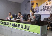 Biro SDM Polda Sulbar Lakukan Supervisi Bagian SDM Polresta Mamuju