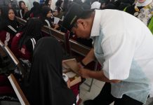 Pj Gubernur Sulbar Uji Coba Program Makan Bergizi Gratis di SMKN 1 Rangas