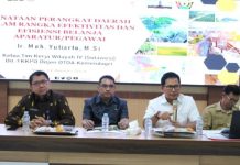 Ketua Bapemperda DPRD Sulbar Hadiri Rapat Monitoring dan Evaluasi Perangkat Daerah