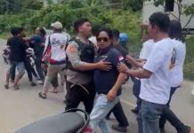Pendukung Dua Paslon Adu Jotos di Lokasi TPS 24 Binanga Mamuju, Korban Mengalami Luka Ringan