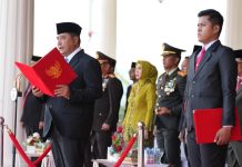 Jadi Inspektur Upacara Peringatan Hari Pahlawan, Pj Gubernur Bahtiar: Teladani Hari Pahlawan