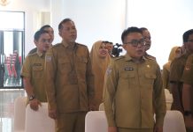 Kepala Biro Umum Sulbar, Anshar Malle Hadiri Rapim Lingkup Pemprov Sulbar di Graha Sandeq