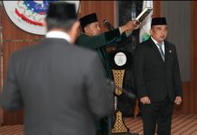 Bahtiar Baharuddin Lantik Amujib Sebagai Pj Sekprov Sulbar