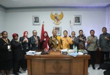 Karo Umum Sulbar Anshar Malle Hadiri Ujian Implementasi Aksi Perubahan Kabag Adpim & Kabag RT PKA PPSDM Kemendagri