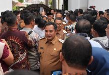 Pj. Gubernur Bahtiar Hadir Saat Presiden RI Penyerahan DIPA Bersama Menteri dan Kepala daerah Lainnya