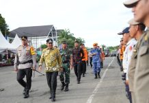 Apel Gelar Pasukan, Pj Gubernur Bahtiar: Ini Komitmen Mengecek Agar Keamanan Jelang Nataru Lancar dan Aman