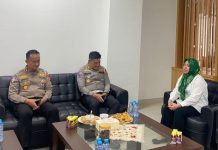Bahas Sejumlah Program, Ketua DPRD Sulbar Terima Kunjungan Direktur Lalu Lintas Polda Sulbar