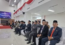 Hadiri Pidato Perdana Gubernur Sulbar, Kadis DP3AP2KB Sulbar Siap Wujudkan Visi & Misi Untuk Pembangunan Sulbar