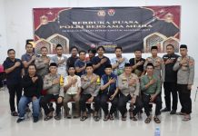 Kapolresta Mamuju dan Media Gelar Buka Puasa Bersama, Wujud Polri Untuk Masyarakat