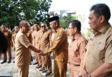 Masa Jabatan Pj Sekprov Amujib Berakhir, Herdin Ismail Ditunjuk Sebagai Pelaksana Harian