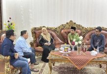 Pimpinan DPRD Sulbar Silaturrahmi di Rujab Wagub Salim Mengga