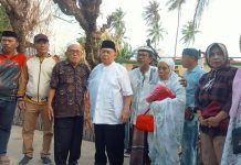 Wagub Sulbar Salim S Mengga Serahkan Bantuan untuk Korban Kebakaran di Desa Karama Tinambung