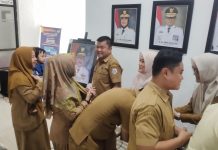 Perkuat Silaturahmi Pegawai dan Mitra Kerja, Diskominfo Sulbar Halal bihalal Hari Pertama Kerja Pasca Libur Lebaran