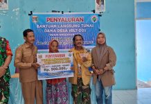 Pemdes Lebani Salurkan BLT-DD Bulan Januari – Maret Tahun Anggaran 2025, Kepada 26 KPM