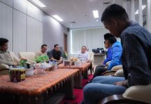 Wagub Sulbar Terima Audiensi PC PMII Mamasa, Bahas Strategi Pengembangan Pariwisata