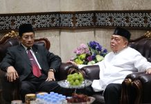 Wagub Sulbar Temui Menag RI, Dorong Perubahan Sistem Pendampingan Haji