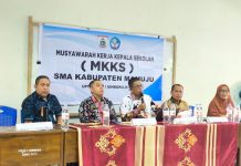 Dinas Pendidikan Provinsi Sulawesi Barat : MKKS Sulawesi Barat Gelar Pertemuan Bahas Seleksi O2SN dan Peningkatan Kompetensi Guru