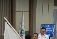 H. Haluddin Ketua Umum PERPANI Sulbar Hadiri Pelepasan Atlet Panahan, Ikuti Kejuaraan Y.A.C Archery di Sulteng