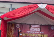 Wakili Dinas Pendidikan Sulbar Muh. Ilyas, Apresiasi Expo Pendidikan Tahunan yang Digelar SMA Negeri 2 Mamuju