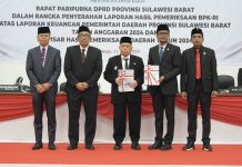 Pemprov Sulbar Dapat WTP dari BPK, Wagub Sulbar Ingatkan Soal Moralitas dan Tata Kelola Keuangan