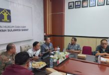 Kabag Persidangan Sekretariat DPRD Sulbar Hadiri Rapat Pengharmonisasian, Pembulatan dan Pemantapan Konsepsi Terhadap Rancangan Peraturan Daerah