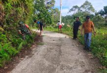 Semangat Gotong Royong Terus Digelorakan Pemerintah Desa Pangasaan