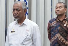 Herdin Ismail Dampingi Gubernur Sulbar Lantik Pejabat Fungsional, Tekankan Efisiensi