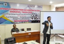 Inspiratif! Kepala BPKPD Sulbar Isi Materi Pelatihan Kepemimpinan Administrator Angkatan I Tahun 2025