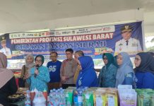 PKK Kolborasi Komunitas S5 dan Dinas Ketapang Sulbar Gelar Pameran UMKM Hypermart dan GPM