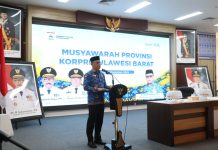 Junda Maulana Terpilih Aklamasi sebagai Ketua Korpri Sulbar Periode 2025–2030