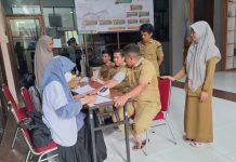 Bapperida Sulbar Gelar Skrining Deteksi Dini Penyakit Tidak Menular bagi Aparatur